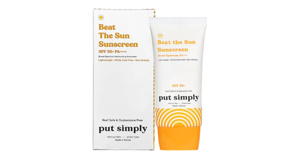 Put Simply sunscreen SPF 50+